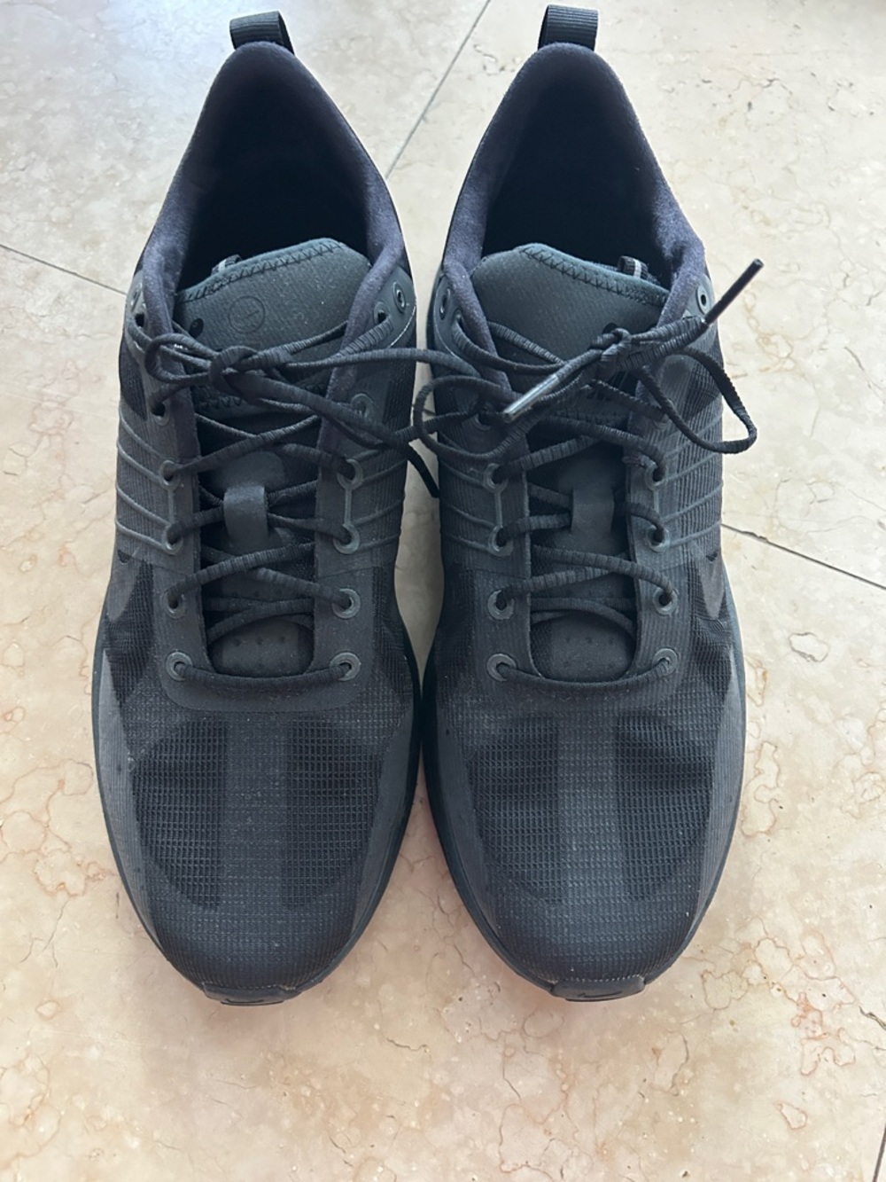 Nike Men's Black Mesh Running Sneakers